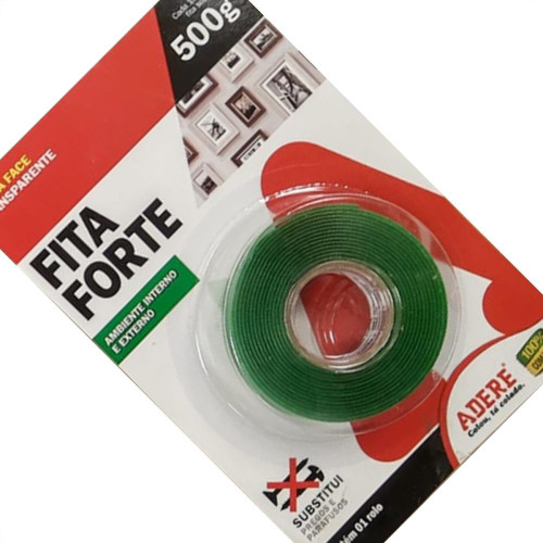 Adere Fita Dupla Face Acr.Inc. 24X 2Mt Adere Fita Dupla Face Acr.Inc. 24X 2Mt