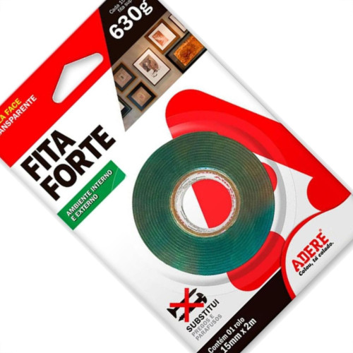 Adere Fita Dupla Face Acr.Inc. 15X 2Mt