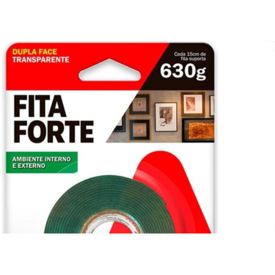 Adere Fita Dupla Face Acr.Inc. 15X 2Mt