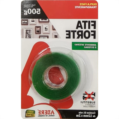Adere Fita Dupla Face Acr.Inc. 19X 2Mt Adere Fita Dupla Face Acr.Inc. 19X 2Mt