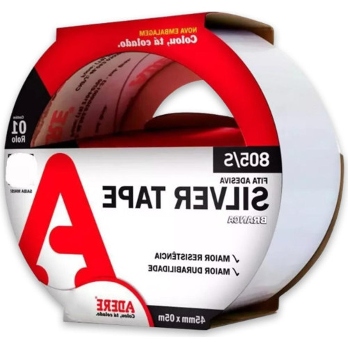 Adere Fita Adesiva Silvert. 45X5M Brca