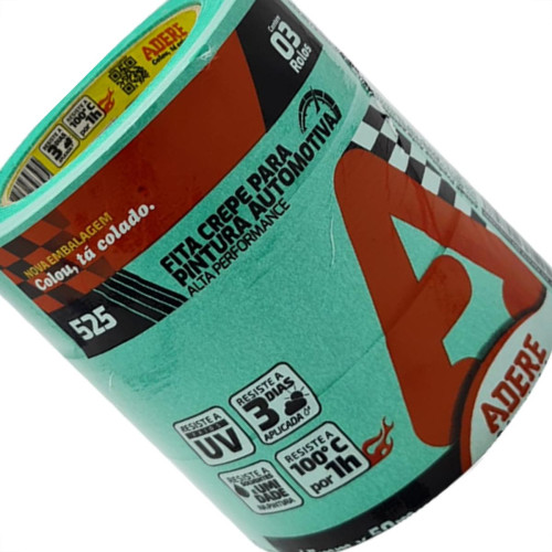 Adere Fita Crepe 525Autom 45Mmx50M