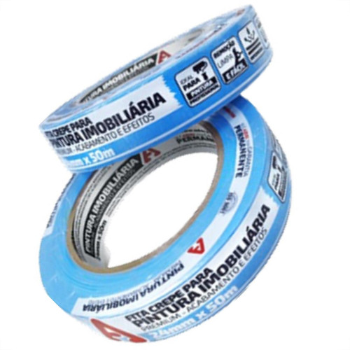 Adere Fita Crepe A327S Imob 24X50M