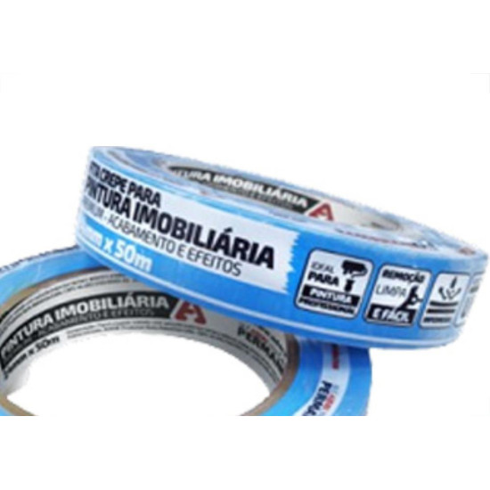 Adere Fita Crepe A327S Imob 24X50M