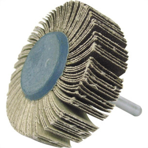 Fk Abrasivos Roda De Lixa C/Pino 50 X 25 X100 - Kit C/5 Pc