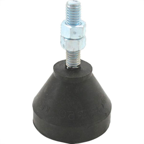 Vibramatt Amortecedor Borracha P/Maquina 600K-1/2 - Kit C/4 Pc