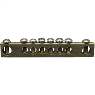 Brum Barramento Neutro 08Termimal Terra Brum Barramento Neutro 08Termimal Terra