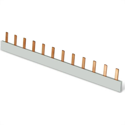 Brum Barramento Pente Din 2P/12 63A Brum Barramento Pente Din 2P/12 63A