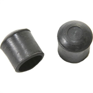 Forsan Ponteira Preta De Borracha Para Cadeira B 3/8 C/20
