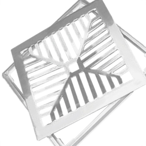 Ac Grelha Aluminio C/P.Grelha Ven 20X20 Ac Grelha Aluminio C/P.Grelha Ven 20X20