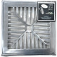 Ac Grelha Aluminio C/P.Grelha Ven 25X25 Ac Grelha Aluminio C/P.Grelha Ven 25X25