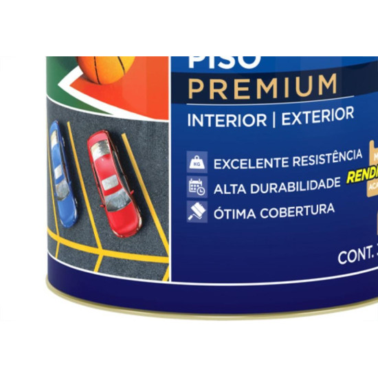 Universo Tinta Piso 3,6Lt Amarelo