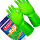 Sanro Luva Forrada Top Verde .G - Kit C/10 Pr Sanro Luva Forrada Top Verde .G - Kit C/10 Pr