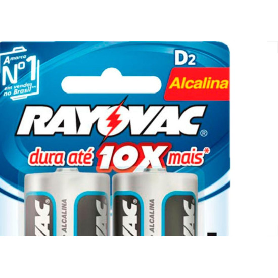 Rayovac Pilha Alcalina.Gd C/02