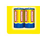 Rayovac Pilha  Amarela, Media  C/2