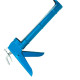 Starfer Aplicador De Silicone Azul/01 Starfer Aplicador De Silicone Azul/01