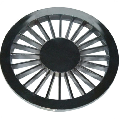 Luconi Grelha Plast.Redonda Cro 100 - Kit C/10 Pc