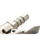Schweers Bico Encher Pneu Sm1/4-5/16 C/Trava Schweers Bico Encher Pneu Sm1/4-5/16 C/Trava
