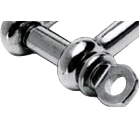 Fischer Mecanica Manilha Reta P/Cabo De Aco A 1/4 Fischer Mecanica Manilha Reta P/Cabo De Aco A 1/4
