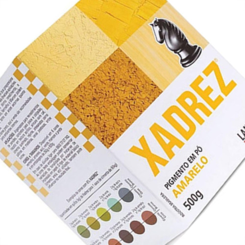 Xadrez Po Amarelo 500 Grs