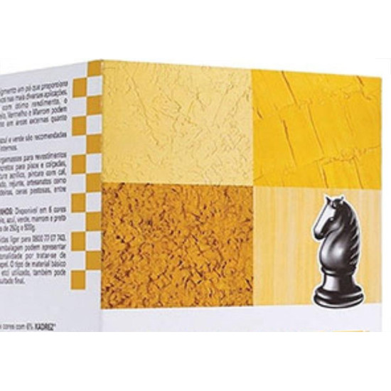 Xadrez Po Amarelo 500 Grs