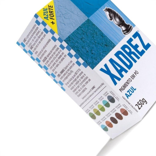 Xadrez Po Azul 250 Grs...