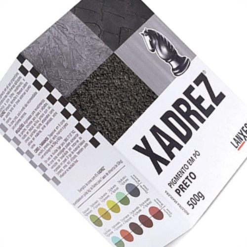 Xadrez Po Preto 500 Grs..