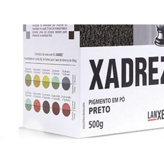 Xadrez Po Preto 500 Grs..