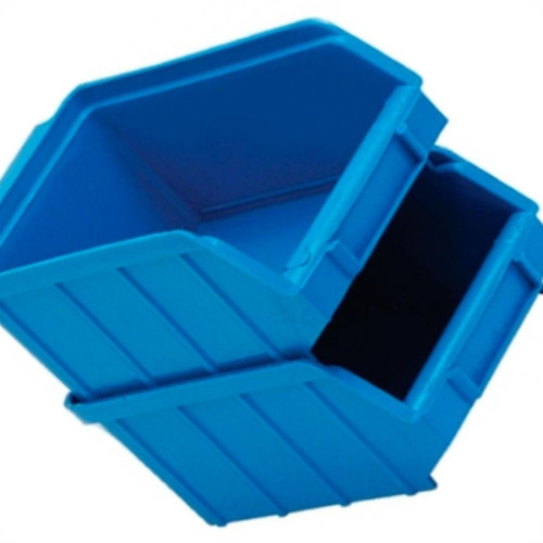 Caixaplast Gaveteiro P/Prateleira Azul 04 - Kit C/48 Pc Caixaplast Gaveteiro P/Prateleira Azul 04 - Kit C/48 Pc