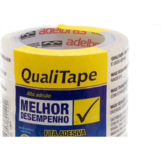 Adelbras Fita Durex 24 X 50 - Kit C/5 Rl Adelbras Fita Durex 24 X 50 - Kit C/5 Rl