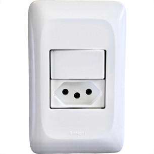 Kit C/2 - Pial Conjunto Pop 4X2 1P+1T 10A Lgx203