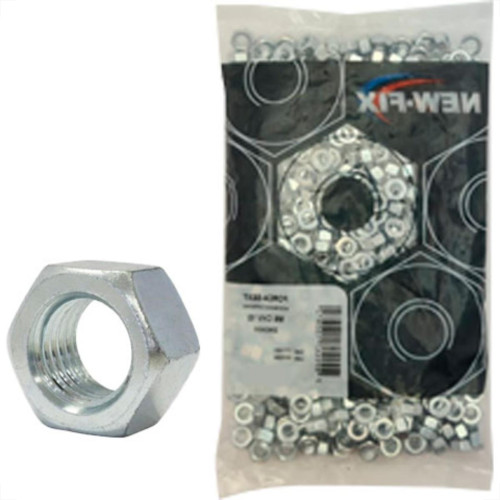 Newfix Porcas Porca Torneada Nfix 05 Mm - Kit C/10 Ce Newfix Porcas Porca Torneada Nfix 05 Mm - Kit C/10 Ce