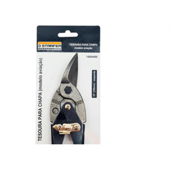 Starfer Tesoura P/Chapa Aviac.Starf.Esq.Vrm