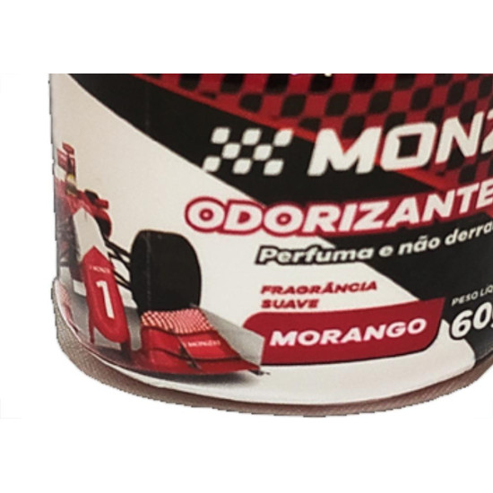 Perola Odorizante P/Auto Morango 60 Gr