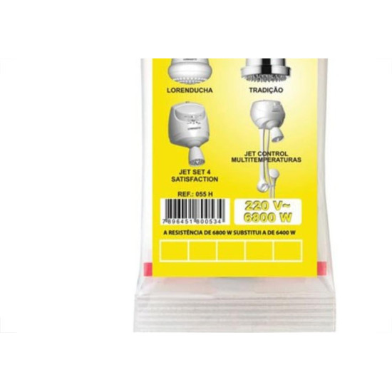 Lorenzetti (Aparelhos) Resist.L&C Chuv.Trad.6800/220V-055H