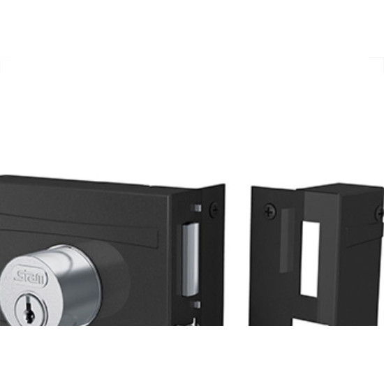 Stam Fechadura Portao 701 Pr.Fosco Stam Fechadura Portao 701 Pr.Fosco