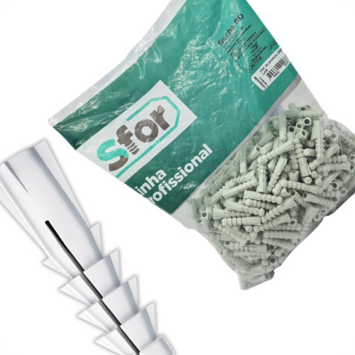 Sforplast Bucha Fixacao Sfor Sd.N05 C/1000 Sforplast Bucha Fixacao Sfor Sd.N05 C/1000