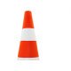 Pro Safety/Cone Cone P/Sinaliz.Delta 70Cm Laran/Bco