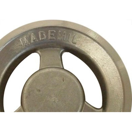 Mademil Polia Aluminio B 2Canal 150Mm-6 B 2 Mademil Polia Aluminio B 2Canal 150Mm-6 B 2