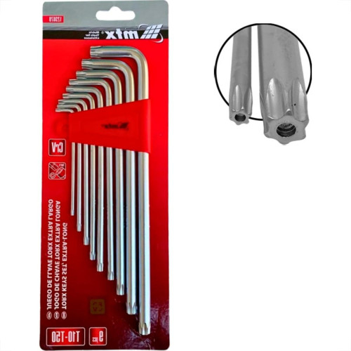 Mundo Das Ferramentas Jg Chave Torx Mtx 10A50.Ext/Longo Mundo Das Ferramentas Jg Chave Torx Mtx 10A50.Ext/Longo