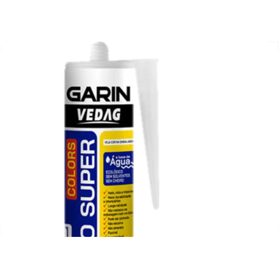 Garin Cola Vedag Mult-Uso Branco 400Gr Garin Cola Vedag Mult-Uso Branco 400Gr