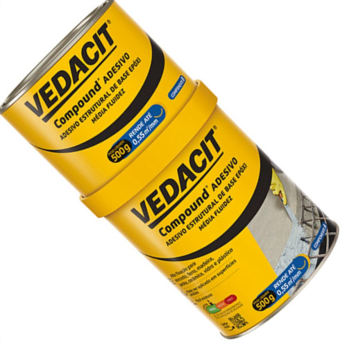 Otto Baumgart Vedacit Compound Adesivo (A+B) 1Kg Otto Baumgart Vedacit Compound Adesivo (A+B) 1Kg