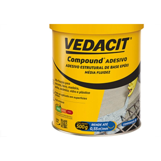 Otto Baumgart Vedacit Compound Adesivo (A+B) 1Kg Otto Baumgart Vedacit Compound Adesivo (A+B) 1Kg