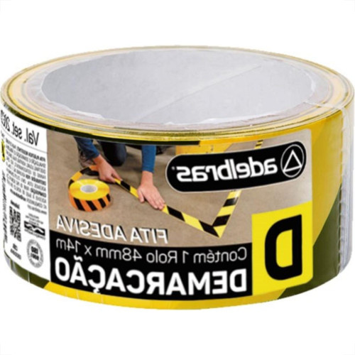 Adelbras Fita Demarcao Solo Adel.48Mmx14Mt-Zeb Adelbras Fita Demarcao Solo Adel.48Mmx14Mt-Zeb