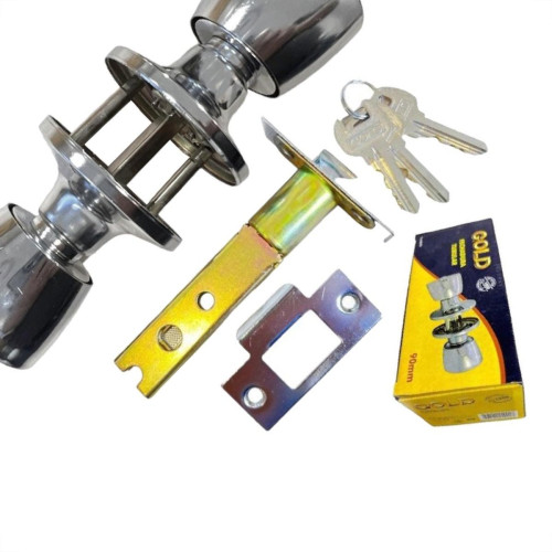 Gold Fechadura P/Divis.Tubular Crom