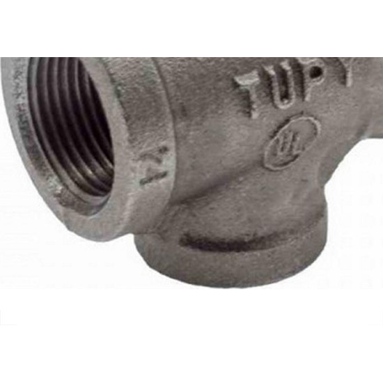 Conexao Tee Ferro Tupy A 1/4 X 1/4 Conexao Tee Ferro Tupy A 1/4 X 1/4