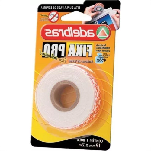 Adelbras Fita Dupla Face Esp.Adel.19X2,0 Fxpro Adelbras Fita Dupla Face Esp.Adel.19X2,0 Fxpro