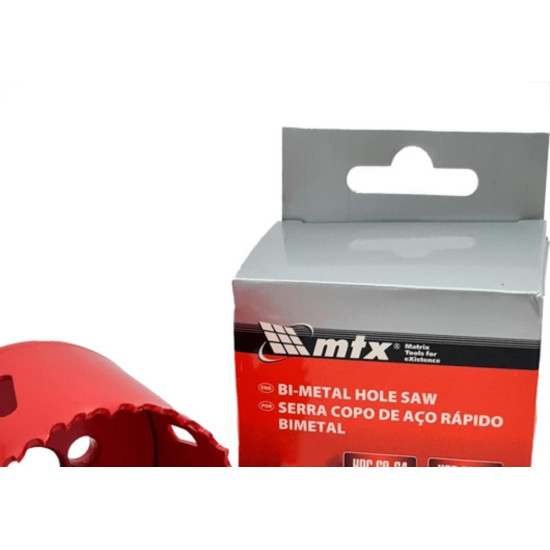 Mundo Das Ferramentas Serra Copo A.R Bimetal Mtx 60Mm Mundo Das Ferramentas Serra Copo A.R Bimetal Mtx 60Mm