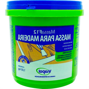 Viapol Massa F12 Madeira 1,65Kg Marfim