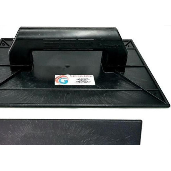 Giraldi Desempenadeira Pvc Gir/Asb Lisa 18 Preta Giraldi Desempenadeira Pvc Gir/Asb Lisa 18 Preta